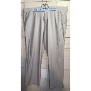 Adidas Pants Men 40x32 Adult Gray Chino Golf Golfer Athletic 365 Stretch